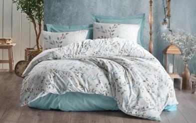 4 piese 200/220 cm; Ranforce 100 % Bumbac Lenjerie de pat Lendell 4 piese 200/220 cm; Ranforce 100 % Bumbac